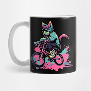 cat ride Mug